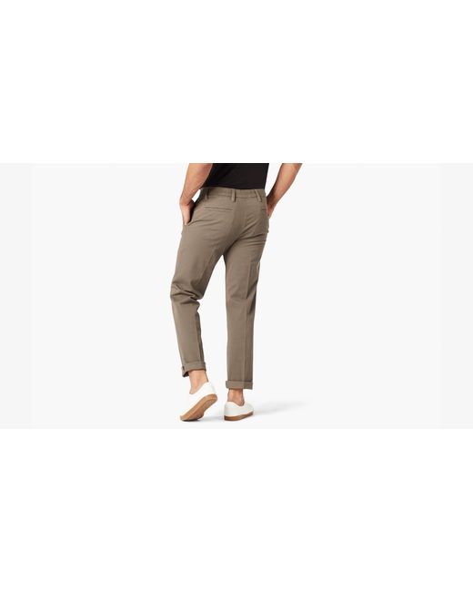 Slim Fit Smart 360 Flex Workday Khaki Pants Dockers de hombre de color Black