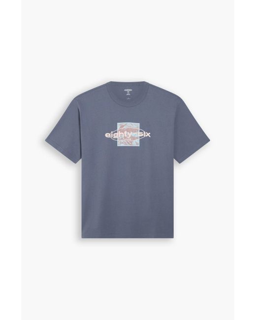 Eighty - Six Crewneck Tee, Relaxed Fit Dockers de hombre de color Black