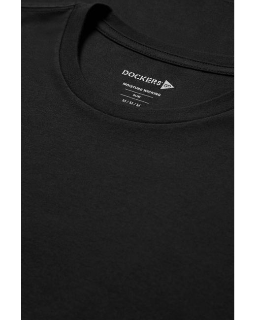 Go Tee, Slim Fit Dockers de hombre de color Black