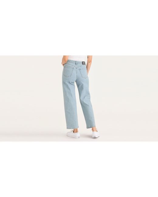 High Straight Sutter Pants Dockers de color Black