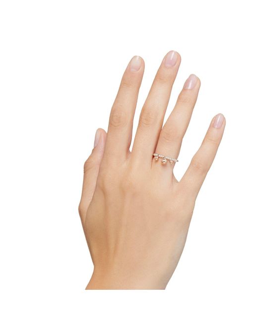 Dodo Metallic Rose Bollicine Ring