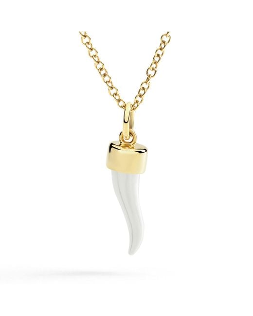 Dodo Metallic Horn Charm