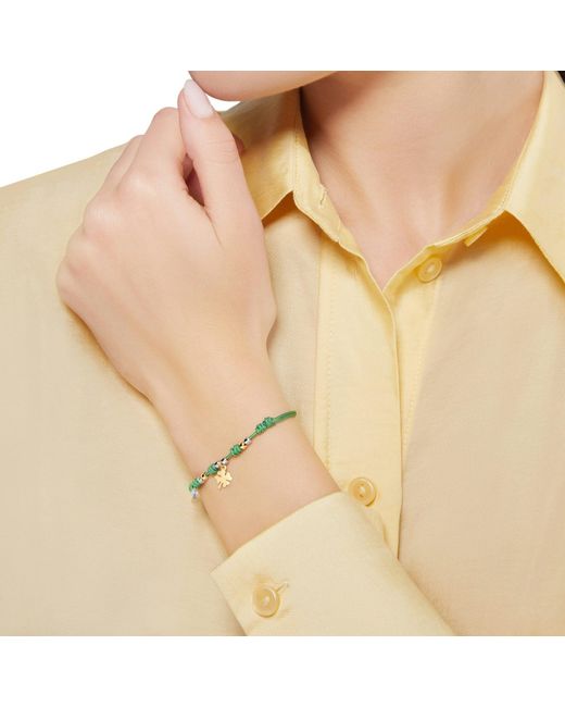Dodo Green Pad Mini Four Leaf Clover Bracelet