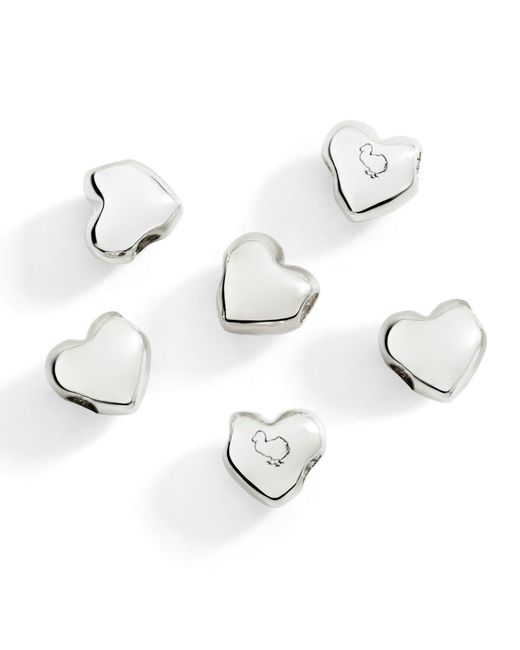 Dodo Metallic Heart Components