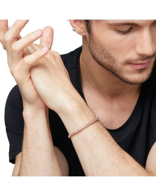 Dodo Metallic Rose Granelli Bracelet