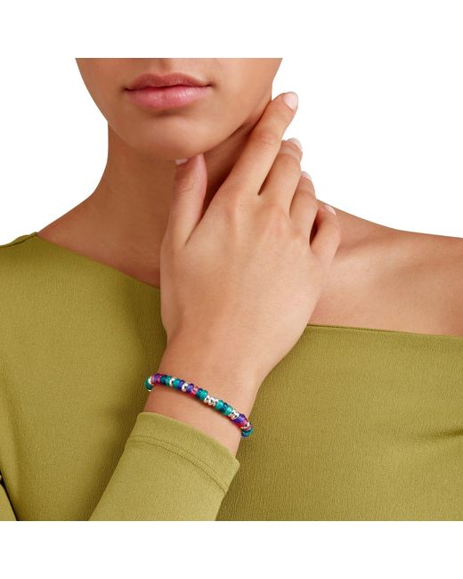 Dodo Blue Rondelle Bracelet
