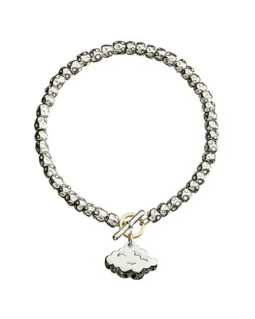Dodo Metallic Granelli Bracelets & Cloud Charm