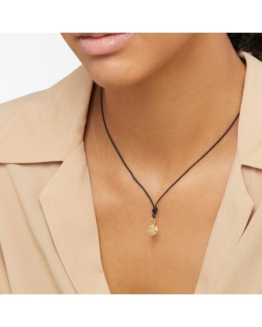 Dodo Metallic Four Leaf Clover Charm