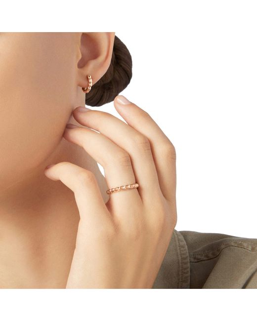 Dodo Metallic Rose Granelli Ring