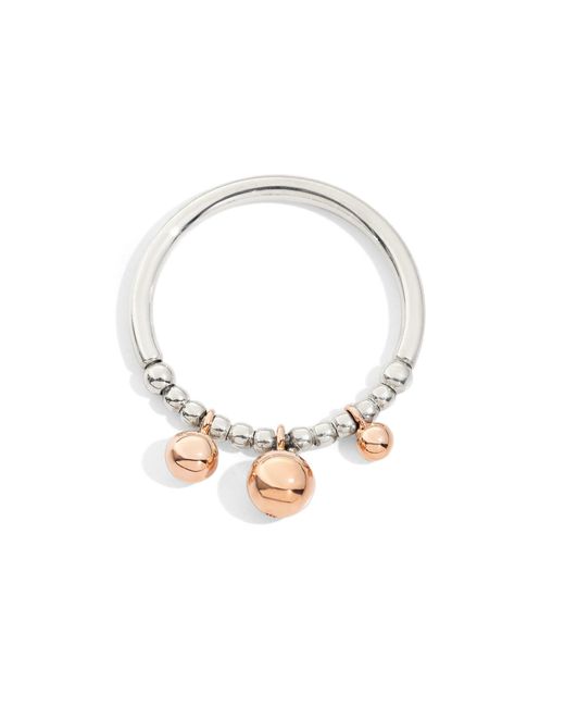 Dodo Metallic Rose Bollicine Ring