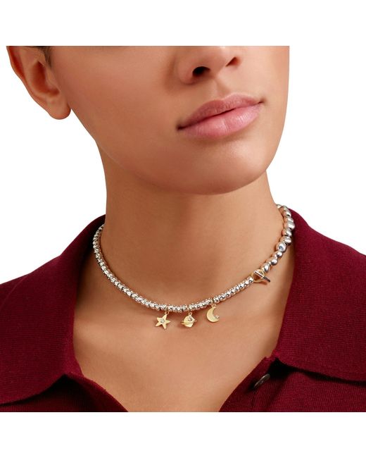 Dodo Metallic Diamond Planet Charm