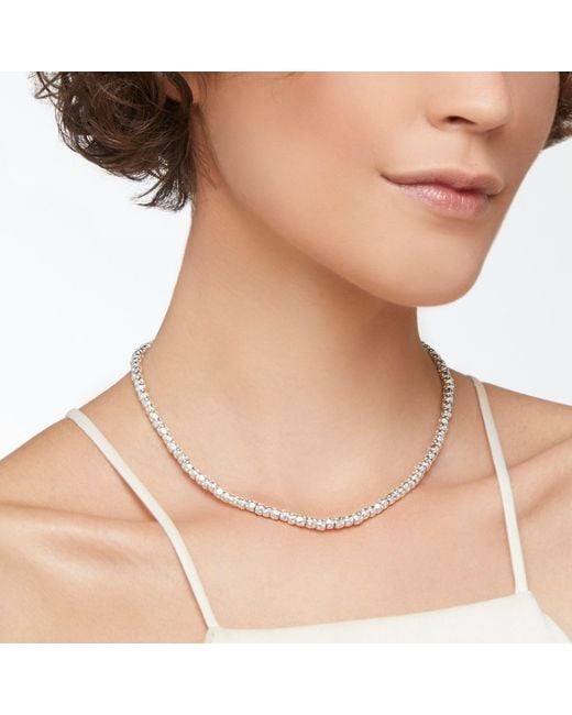 Dodo Metallic Granelli Necklace