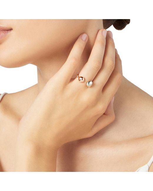 Dodo White Rose Pepita Ring
