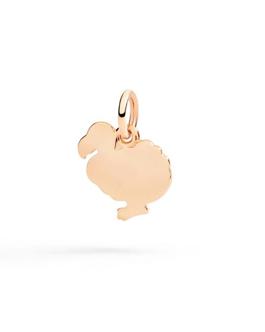 Dodo White Rose Charm