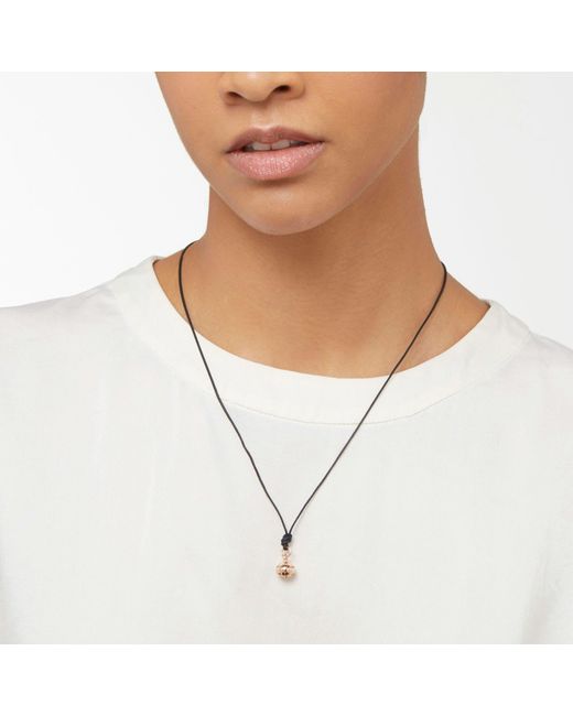 Dodo Metallic Rose Bell Charm