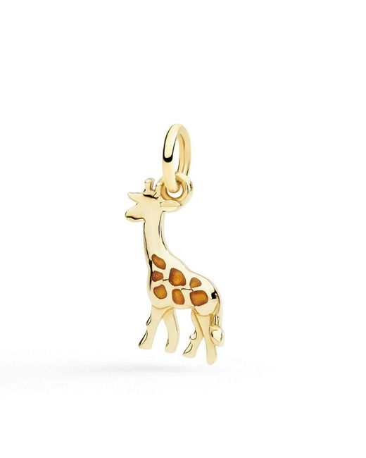 Dodo Metallic Giraffe Charm