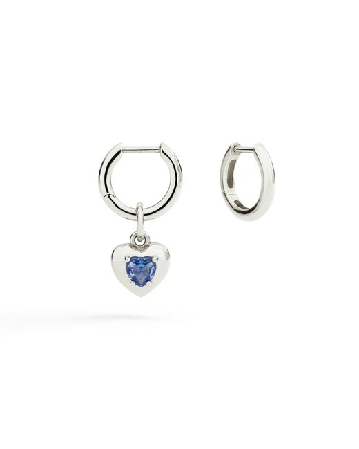Dodo Metallic Sterling Essentials Hoop Earrings