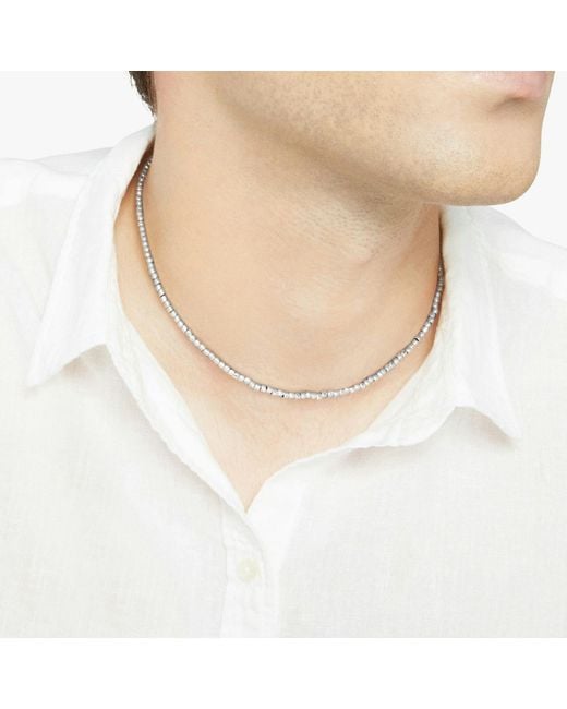 Dodo Metallic Mini Granelli Necklace