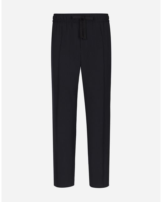 メンズ Dolce & Gabbana Twill Jogging Pants Blue