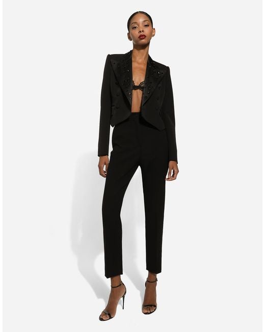 Dolce & Gabbana Black Pantalone