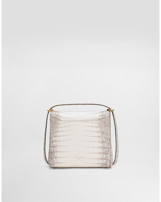 Dolce & Gabbana White Marlene City Bag