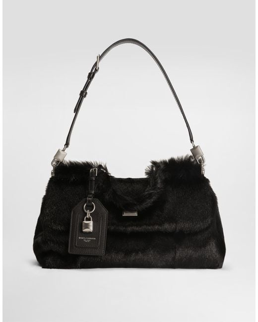 Dolce & Gabbana Black My Sicily Bag