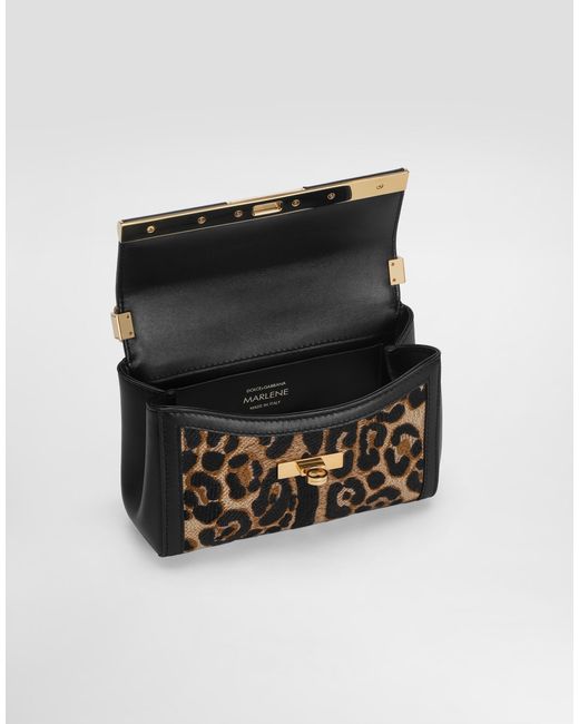 Dolce & Gabbana Marlene City Mini Bag With Thread Embroidery White
