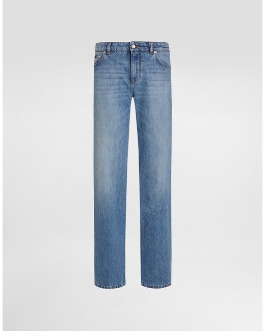 Dolce & Gabbana Blue 5-Pocket Denim Trousers