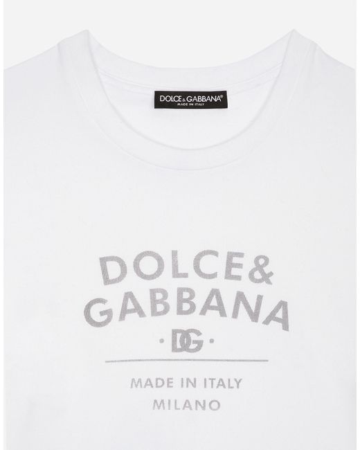 Dolce & Gabbana ロゴ Tシャツ White