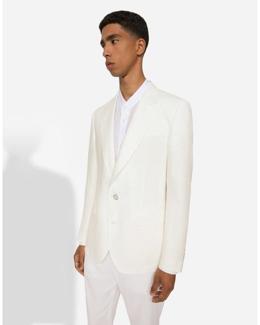 Dolce & Gabbana White Giacca for men