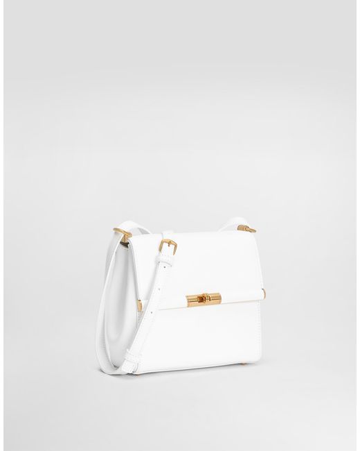 Dolce & Gabbana White Marlene Crossbody Bag