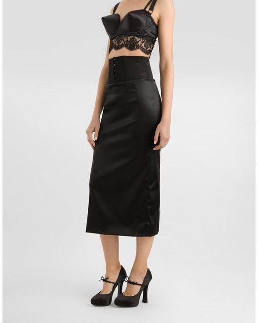Dolce & Gabbana Black Skirts