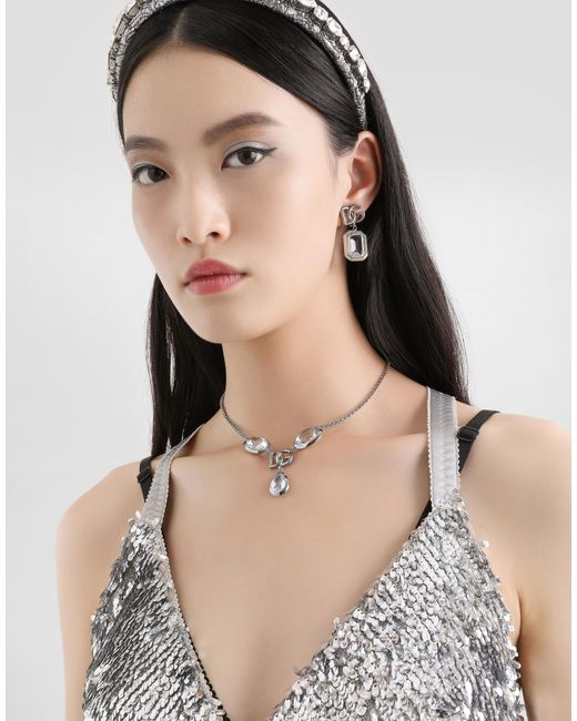 Dolce & Gabbana White Holiday Necklace