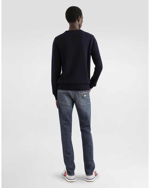 Dolce & Gabbana Pantalone in Blue für Herren