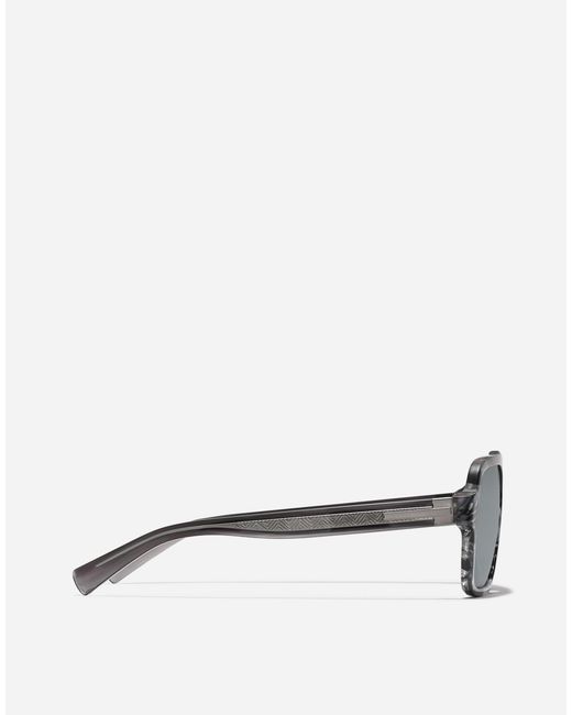 Dolce & Gabbana Gray Sartoria Sunglasses for men
