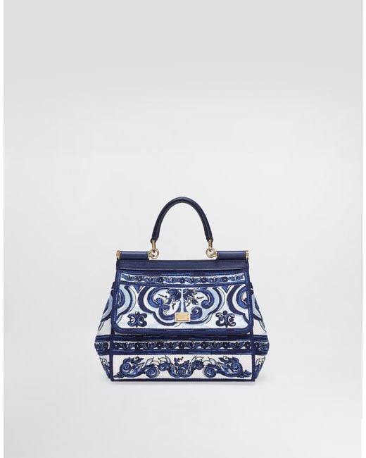 Dolce & Gabbana Blue Dg Exclusive Borsa A Mano