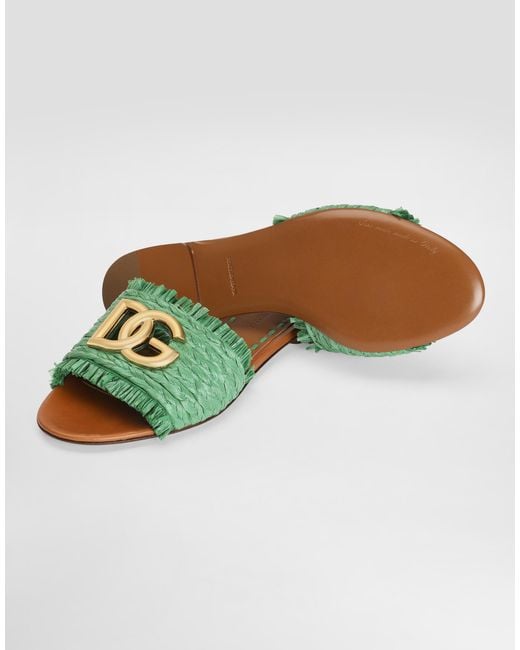 Dolce & Gabbana Green Ciabatta