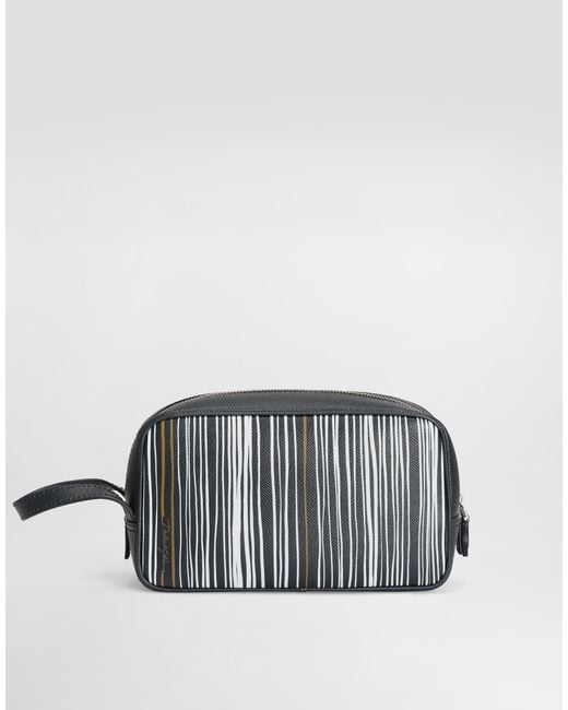 Dolce & Gabbana Gray Necessaire for men