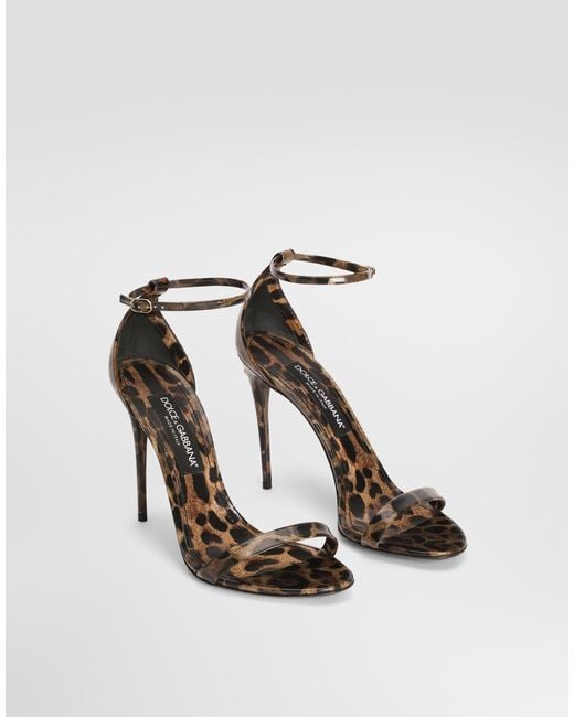 Dolce & Gabbana White Sandalo