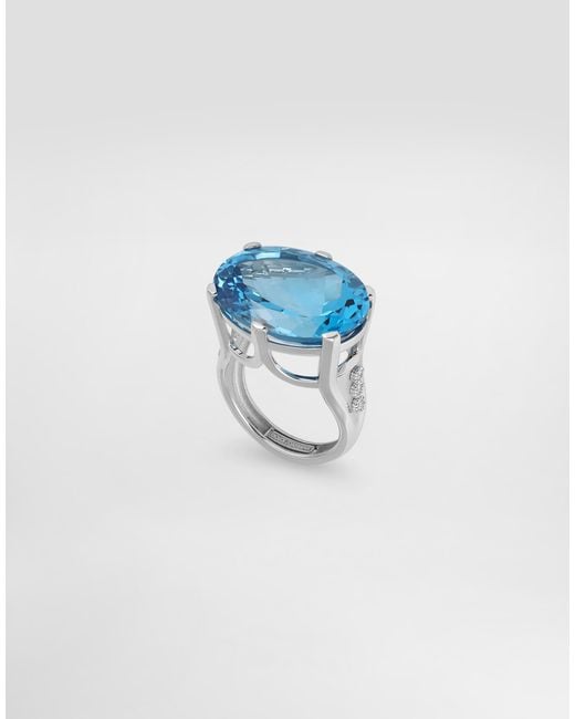 Dolce & Gabbana Blue Anna Ring