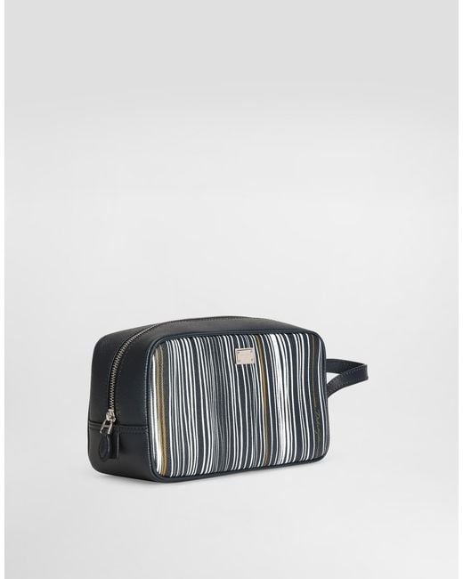 Dolce & Gabbana Gray Necessaire for men