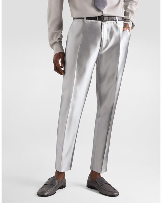 Dolce & Gabbana Gray Pantalone for men