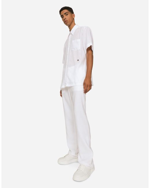 Dolce & Gabbana White Camicia for men