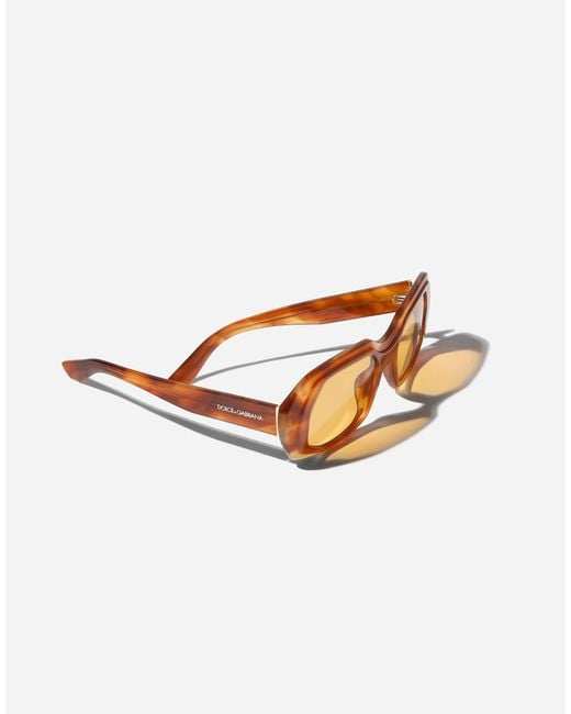 Dolce & Gabbana Orange M's Fashion Showsunglasses for men