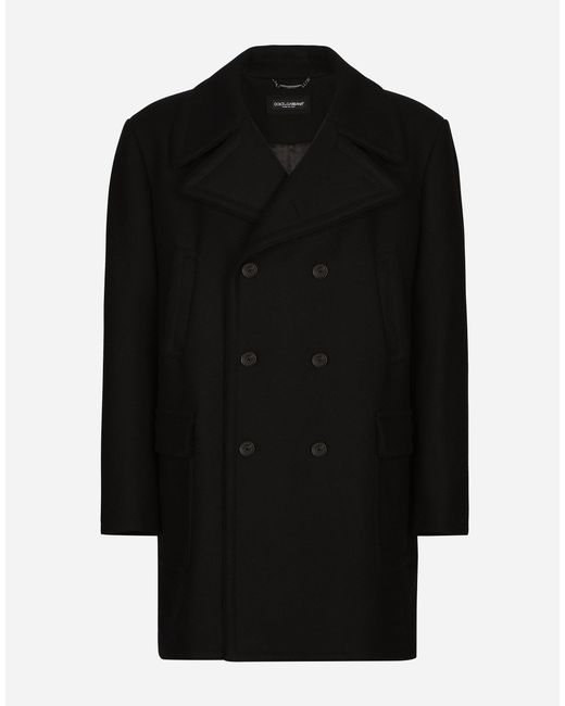 DOLCE & GABBANA ブラック ピーコート Dolce & Gabbana メンズ ブラック ピーコート【公式通販】