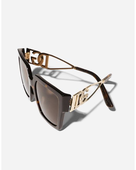 Dolce & Gabbana Dg Diva サングラス Brown