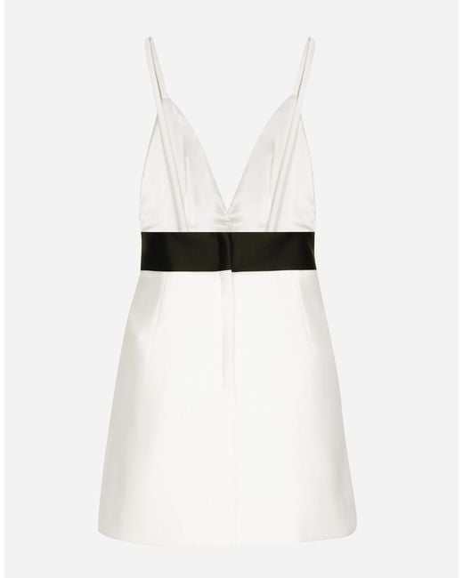 Dolce & Gabbana White Abito
