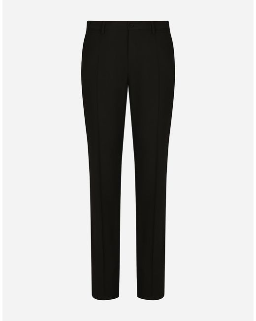 メンズ Dolce & Gabbana Tailored Stretch Twill Pants Black