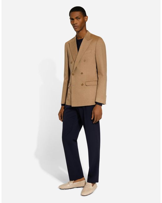 Dolce & Gabbana Sartoriale Hose Aus Stretch-Twill in Blue für Herren