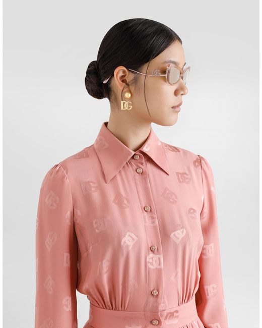 Dolce & Gabbana 「Dgクリスタル」 サングラス Natural